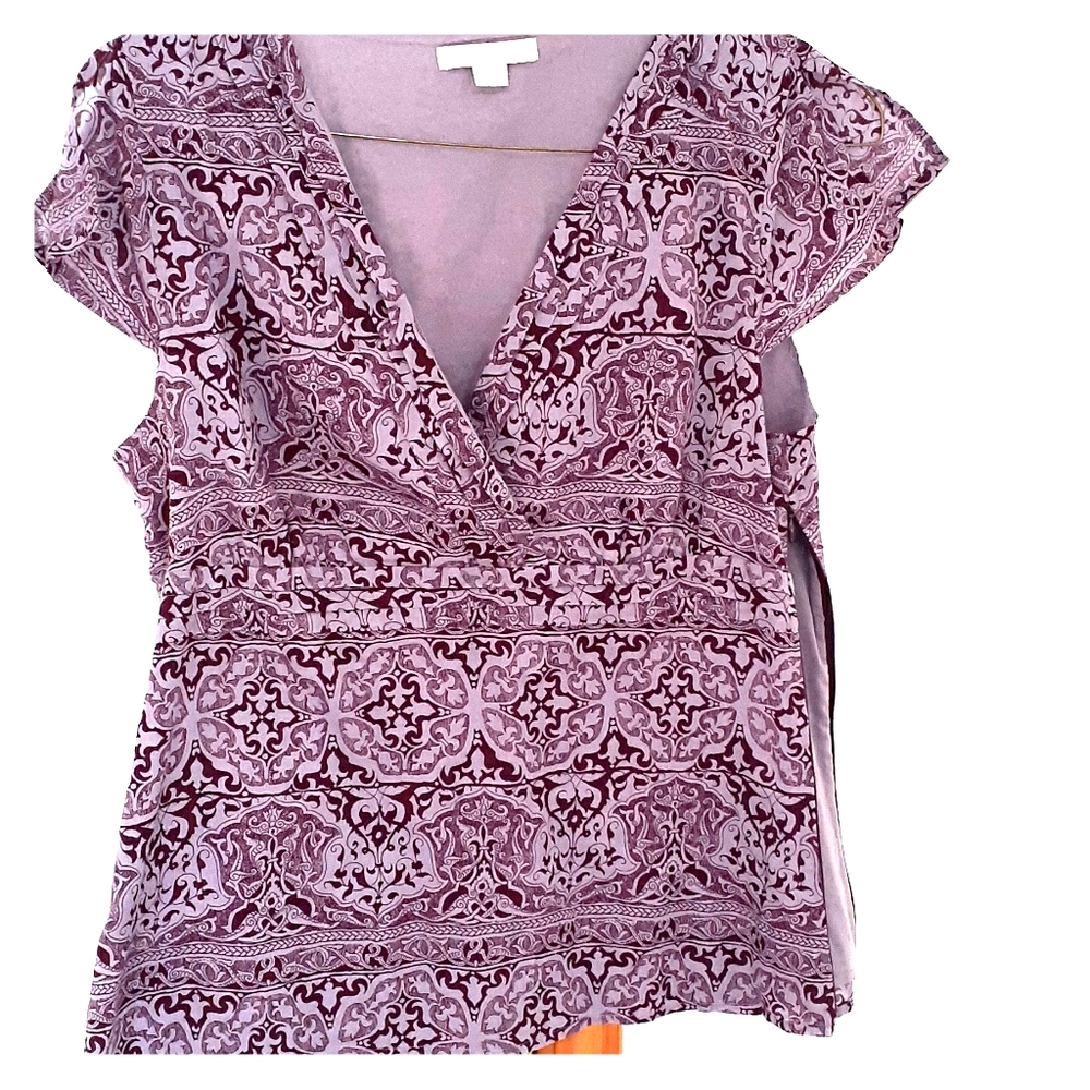 Purple Blouse By Janesville